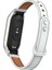 Xiaomi Mi Band 7 Uyumlu Krd-68 Deri Kordon - Kırmızı 4