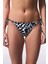 Tint Zebra Desenli Bağlamalı Düşük Bel Bikini Altı 1