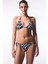 Tint Zebra Desenli Bağlamalı Düşük Bel Bikini Altı 5