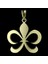 8 Ayar Altın Kolye Ucu Fleur-De-Lis GM4257 1 gr 1