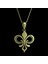 8 Ayar Altın Kolye Ucu Fleur-De-Lis GM4262 1 gr 1