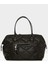 Siyah Baby Bag Nakışlı Puf Şişme Anne Bebek Bakım Çanta M000006904 4