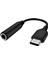 Metrashop Type-C Için 3.5mm Aux, Kulaklık ve Mikrofon Adaptörü Siyah, Telefonlar ile Uyumlu 2