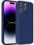 Apple iPhone 14 Pro Max Kılıf Kamera Korumalı Kartlık Hazneli Hlp Vitra Kapak - Lacivert 1