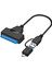 Alfais 4204 2in1 USB 3.0 Type-C To 2.5 Inç Sata HDD SSD Çevirici Dönüştürücü 3