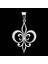 925 Ayar Gümüş Kolye Fleur-De-Lis SM4267 1