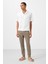Camel Standart Fit Dokuma Hafif Esnek Chino Erkek Pantolon - 82180 4
