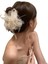 Kumaş Çiçek Köpekbalığı Klipsi Saç Tokası (Yurt Dışından) 1