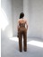 Arkasi Lasti̇kli̇ Pi̇leli̇ Dökümlü Wide Leg Pantolon 2