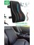 Visco Bel Yastığı Sırt Minderi Ortopedik Bel Minderi Ortopedik Sırt Yastığı %100 Visco Destek Minderi Ergonomik Yastık Siyah Renk Kılıflı ve Fermuarlı Bel Yastığı 2