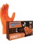 Powergrip Kalın Turuncu Nitril Eldiven 50'li - Xl (3 Ad) 1