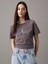 Ss Lıquıd Ck Cropped Tee 1