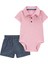 Erkek Bebek Body Pantolon Set 2'li Paket 1
