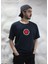 Red Hot Chili Peppers Baskılı Bisiklet Yaka Oversize Lacivert Tişört T-Shirt 1