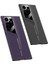 Galaxy S23 Ultra Kılıf Ultra Ince Kamera Korumalı Sert Rubber Svl Procase Kapak-Mor 4