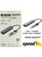 Speed UET01 10-100-1000 USB - Type C 3 Port USB 3.0 Çoklayıcı Gigabit Ethernet Çevirici 1