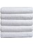 5 Li El Yüz Otel Havlusu 50 x 90 cm Beyaz 20/2 Ring 250 gr 1