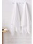 5 Li El Yüz Otel Havlusu 50 x 90 cm Beyaz 20/2 Ring 250 gr 2