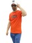 Erkek Bisiklet Yaka Silim Fit Yazı Kabartmalı %100 Pamuk T-Shirt 3