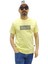 Erkek Bisiklet Yaka Silim Fit Yazı Kabartmalı %100 Pamuk T-Shirt 4