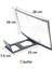 Curved Model Katlanabilir 3D Ekran Amplifikatör Projektör Standı Tüm Akıllı Telefon 5