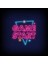 Neon LED Dekoratif Aydınlatma -Game Start, 60X60CM- 1