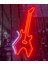 Neon LED Dekoratif Aydınlatma -Elektro Gitar, 20X40CM- 1