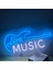 Neon LED Dekoratif Aydınlatma -Live Music, 50X25CM- 1
