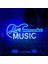 Neon LED Dekoratif Aydınlatma -Live Music, 50X25CM- 2