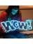 Neon LED Dekoratif Aydınlatma -Wow, 45X17CM- 1