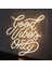 Neon LED Dekoratif Aydınlatma -Good Vibes Only, 50X50CM- 1