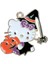 10 Adet Kawaii Cadılar Bayramı Balkabağı Hayalet Metal Kolye Sevimli Hello Kitty Alaşım Charm Dıy Kolye Bilezik Anahtarlık Takı Aksesuar (Yurt Dışından) 1