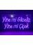Neon LED Dekoratif Aydınlatma -Yine Mi Güzeliz Yine Mi Çiçek, 60X35CM- 2