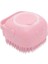 Silicone Pet Bath Brush Dog Cat Bath Soft Sy Mage Brush Puppy Comb Grooming Bathing Pet Accessories Tools Products pembe (Yurt Dışından) 1