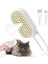 1-3pcs Kedi Tarağı Buhar Fırçası, Masaj Için Elektrikli Püskürtücü Forcats Evcil Hayvan Bakım Aleti Dökülme 3'te 1 Elektrik Spreyleri Masaj Combscolor: Koyu Mavi (Yurt Dışından) 1