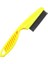 1pc Pet Hair Shedding Comb Çelik Püskürtme Tarak Kedi Köpek Evcil Hayvan Konforu Püskürtme Saç Bakım Tarak Köpek Fırçası Bakım Araçları sarı/boyut:s (Yurt Dışından) 1