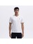EM186-1-WT V Yaka Erkek T-Shirt - Beyaz 1