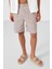 Taş Standart Fit Dokuma Hafif Esnek Chino Erkek Şort - 81291 1