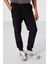 Siyah Standart Fit Dokuma Hafif Esnek Chino Erkek Pantolon - 82176 1