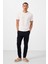 Lacivert Standart Fit Dokuma Hafif Esnek Chino Erkek Pantolon - 82180 2