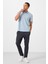Gri Standart Fit Dokuma Hafif Esnek Chino Erkek Pantolon - 82179 2