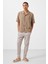 Taş Standart Fit Dokuma Hafif Esnek Chino Erkek Pantolon - 82179 5