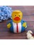 Sarı Stil Yeni Karikatür Trump Ördek Banyo Duş Su Yüzen Abd Başkanı Kauçuk Ördek Bebek Oyuncak Su Oyuncak Duş Ördek Çocuk Banyo Yüzen Oyuncak (Yurt Dışından) 2