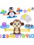 Kahverengi Maymun Stili Montessori Matematik Oyuncak Dijital Maymun Denge Terazisi Eğitici Matematik Penguen Dengesi Sayı Tahtası Oyunu Çocuklar Için Öğretici Oyuncaklar (Yurt Dışından) 2