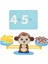 Kahverengi Maymun Stili Montessori Matematik Oyuncak Dijital Maymun Denge Terazisi Eğitici Matematik Penguen Dengesi Sayı Tahtası Oyunu Çocuklar Için Öğretici Oyuncaklar (Yurt Dışından) 3