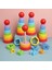 Renk 029 Stili Bebek Montessori Eğitici Matematik Oyuncak Ahşap Mucizeler Boncuk Tel Labirent Roller Coaster Abaküs Bulmaca Oyuncakları Çocuklar Için Erkek Kız Hediye (Yurt Dışından) 4