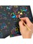 20 Adet Kağıt Seti Stili Kendi Yapıştırıcı Magic Gökküşağı Renk Kazıma Sanat Kağıt Kart Seti ile Grafiti Şablon Çizim Tahtası Çubuk Sanat Boyama Eğitici Oyuncak Hediyeler (Yurt Dışından) 3