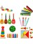 No.1 Tarzı 8 Ölçekli Oyuncak Xylophone Montessori Eğitici Oyuncak Ahşap Sekiz Notlu Xylophone Çocuklar Bebek Müzikal Eğlenceli Oyuncak Hediye (Yurt Dışından) 4
