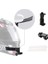 Kask Çene Yapıştırıcılı Telefon ve Aksiyon Kamera Tutucu Full Set 2