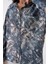 Kadın Petrol Batik Desen Modal Kumaş Oversize Gömlek 29188 3